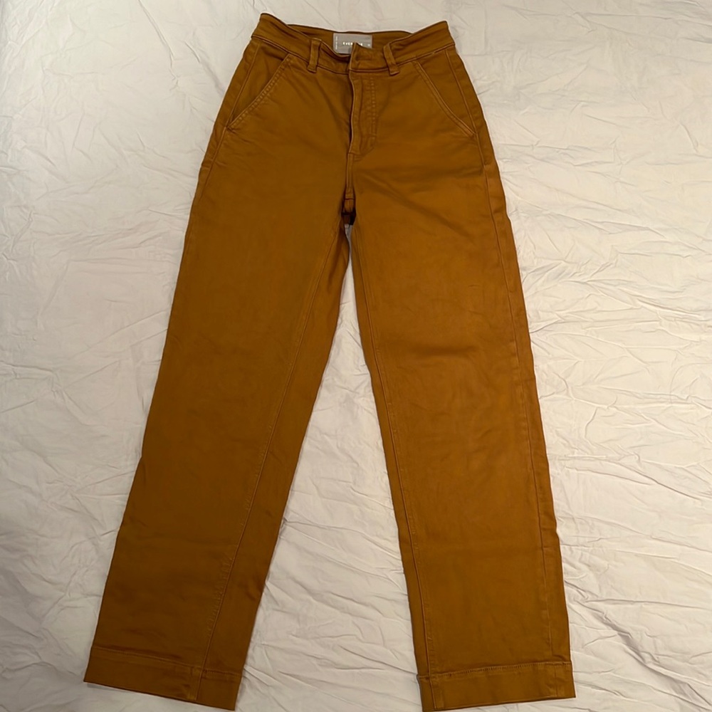 Everlane Cropped Straight pants, Tall